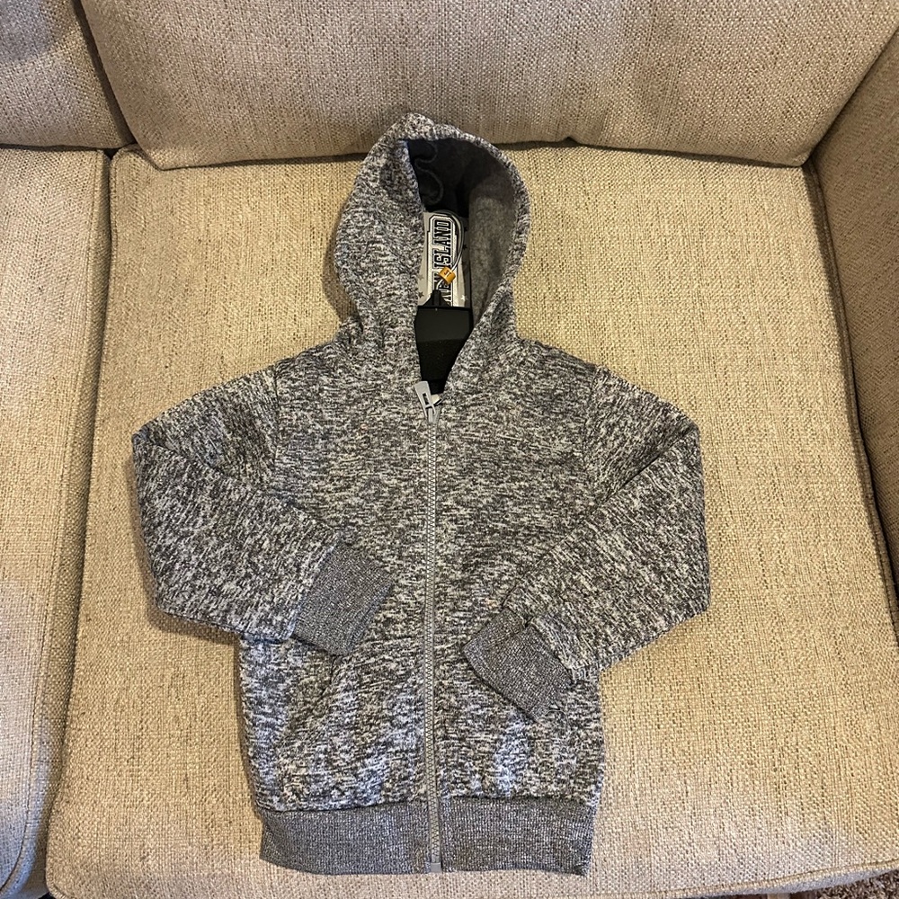 Cat & Jack Heathered Gray Kids Hoodie
